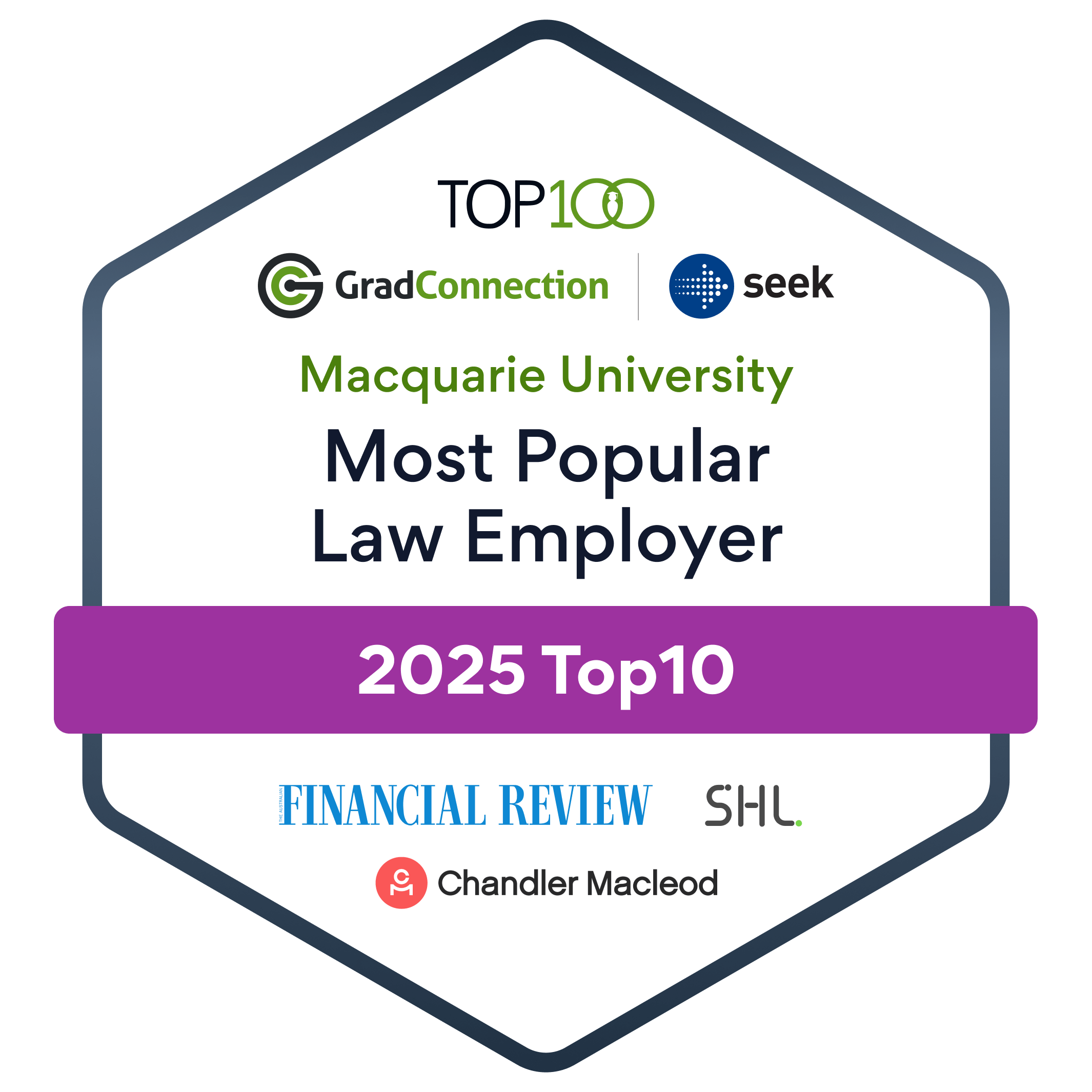 Ashurst - Most Popular Clerkship Employer 2024 Top10