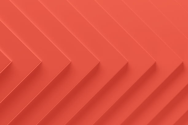 Coral panels in building