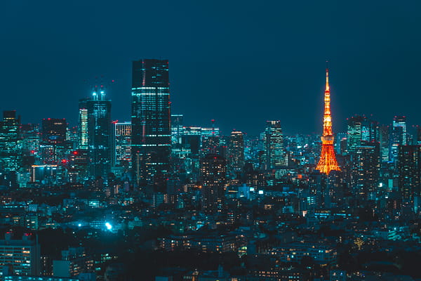 Japanese skyline for the Ahead of the Australian M&A Briefing
