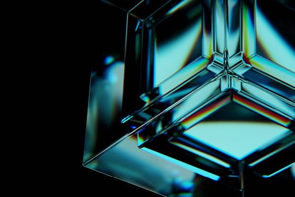 Abstract digital snowflake image used in Ahead of the Deal series
