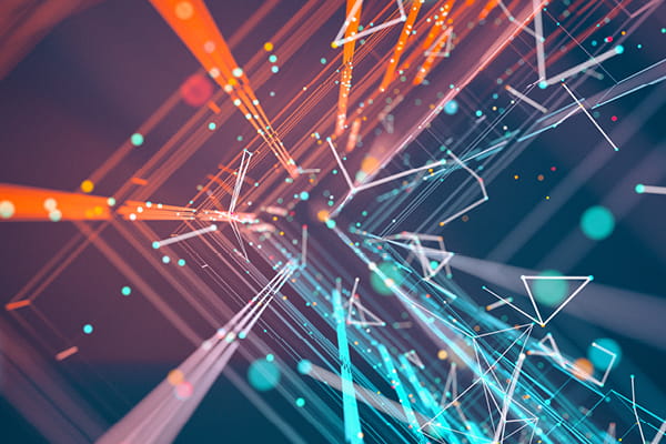 Abstract Industrial image