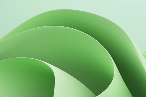 Green abstract image